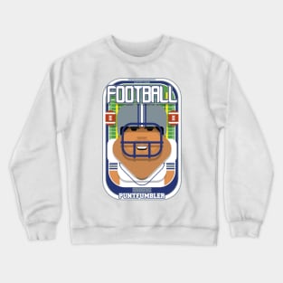 American Football White Silver Blue - Enzone Puntfumbler - Seba version Crewneck Sweatshirt